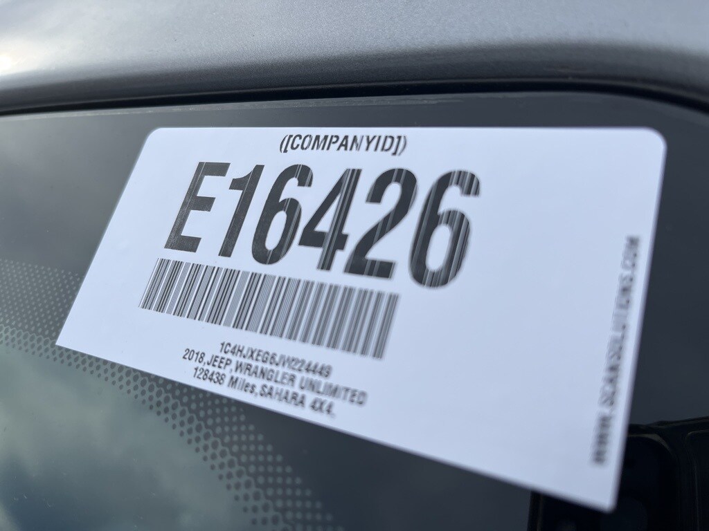 Used 2018 Jeep Wrangler Unlimited Sahara SUV