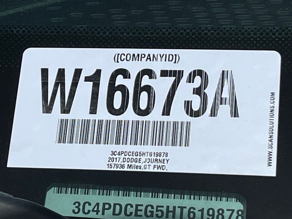 Used 2017 Dodge Journey GT SUV