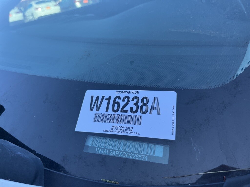 Used 2012 Nissan Altima 2.5 S Sedan