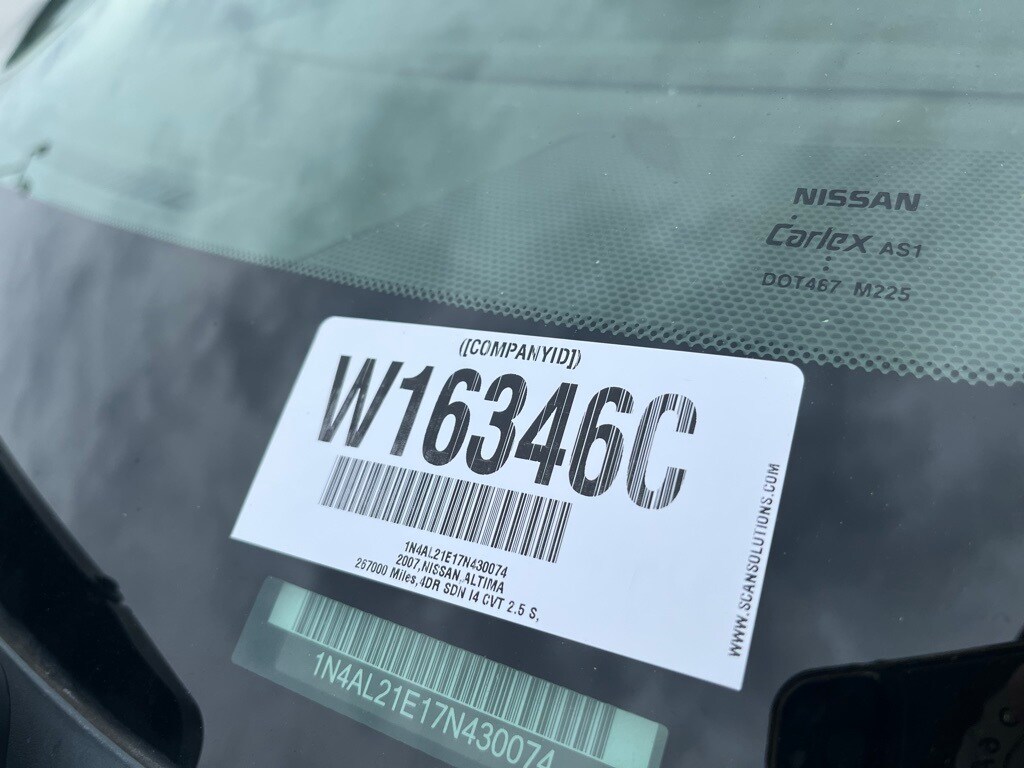 Used 2007 Nissan Altima 2.5 S Sedan