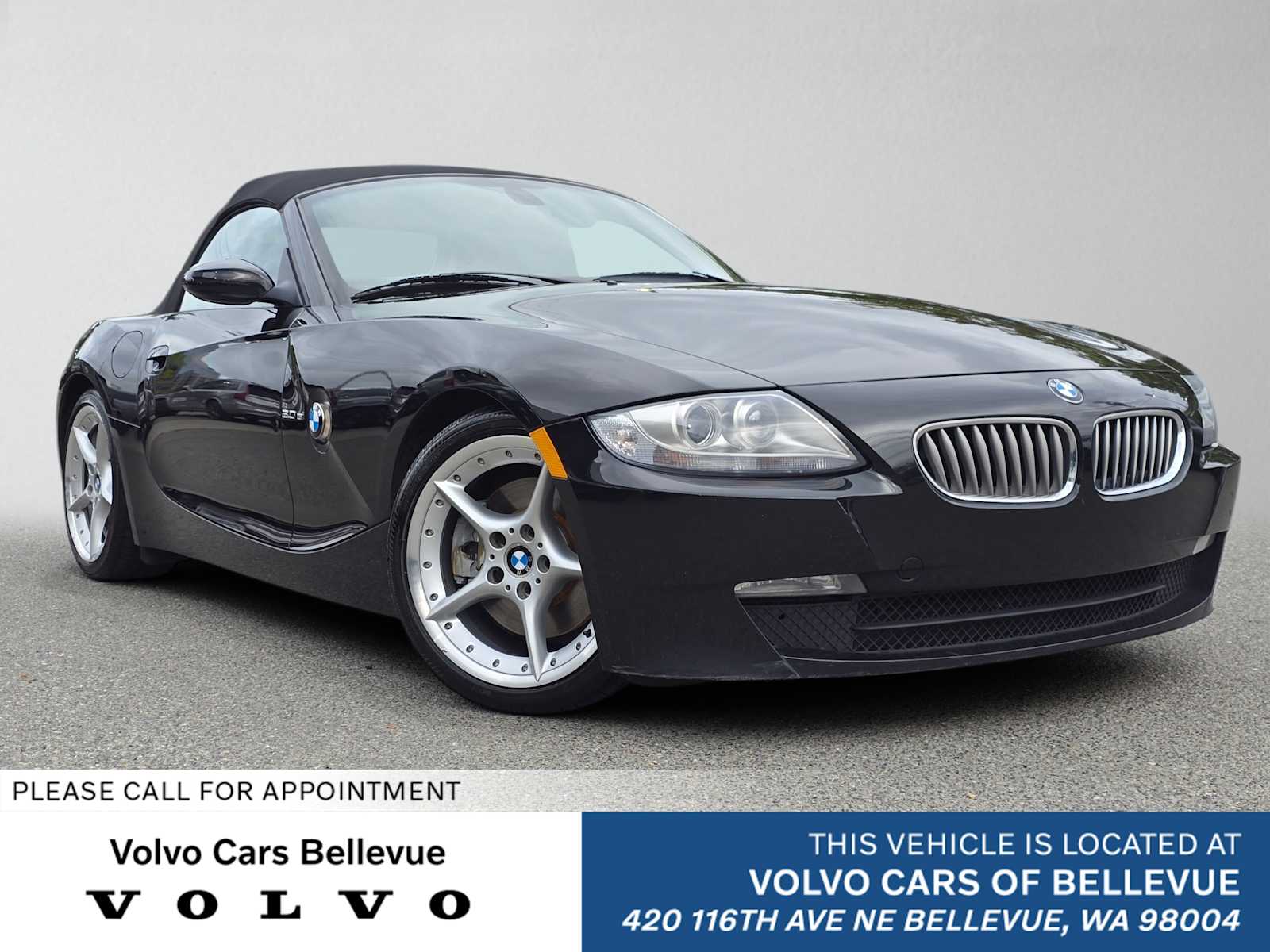 Used 2007 BMW Z4 3.0si with VIN 4USBU53577LX02837 for sale in Bellevue, WA