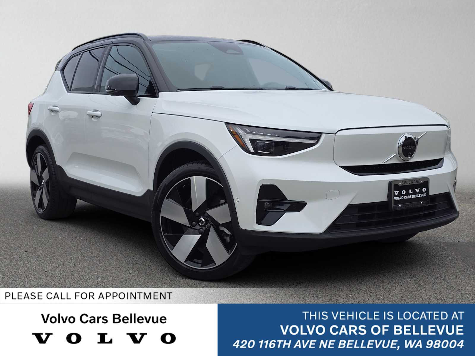 Certified 2024 Volvo XC40 Plus with VIN YV4ER3XL8R2233605 for sale in Bellevue, WA