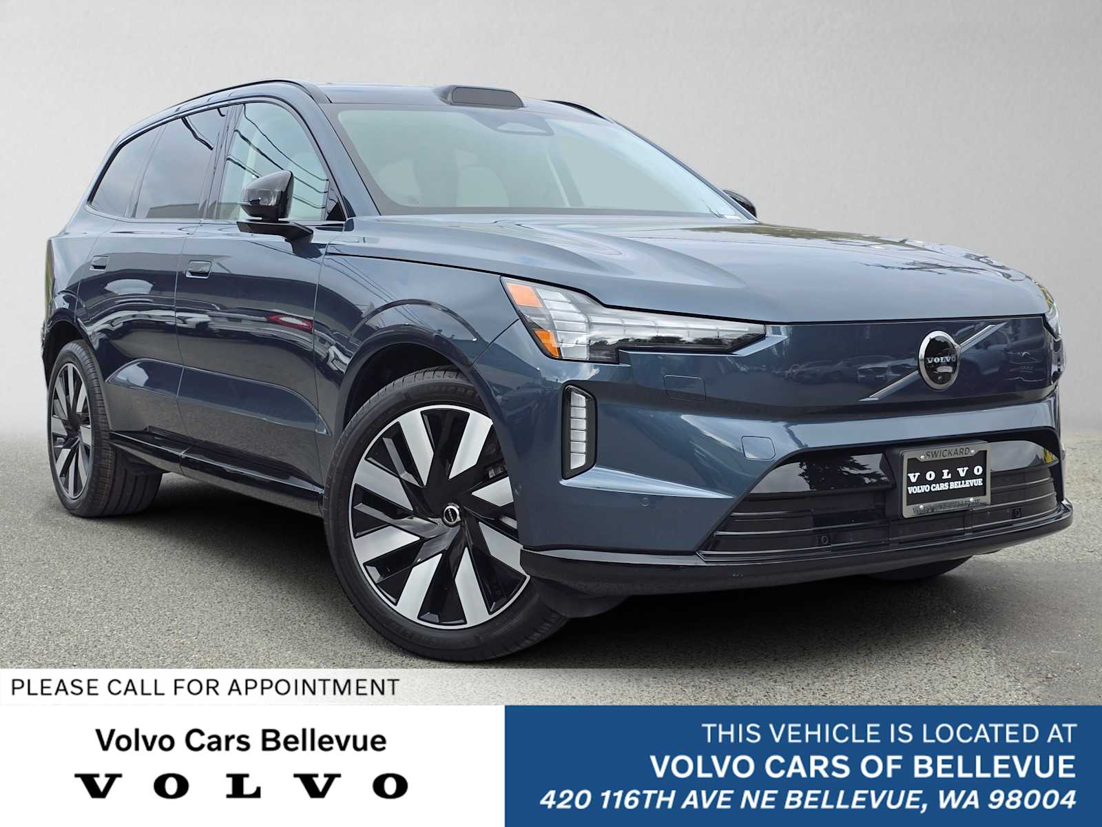 Certified 2025 Volvo EX90 Ultra with VIN 7JDE23VL3SG007904 for sale in Bellevue, WA