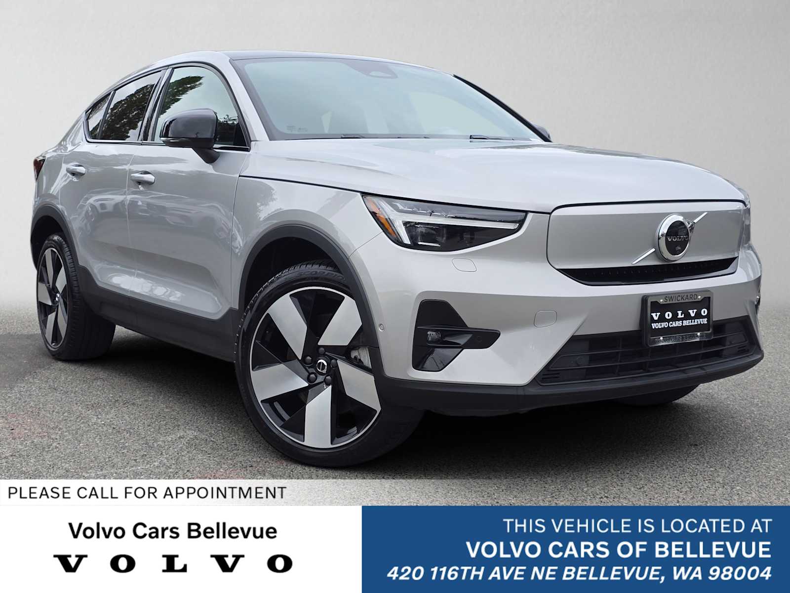 Certified 2023 Volvo C40 Ultimate with VIN YV4ED3GM6P2055603 for sale in Bellevue, WA
