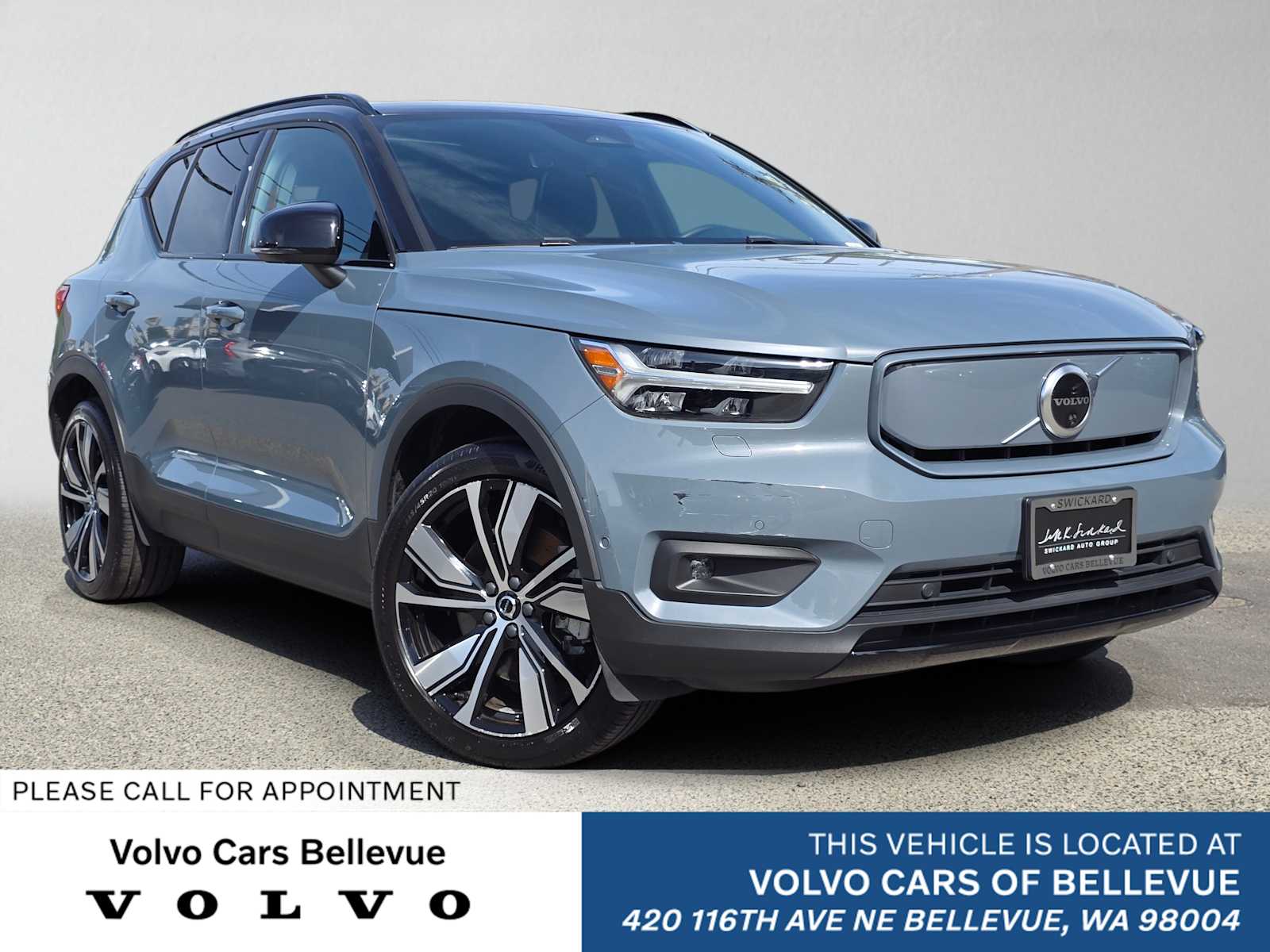 Certified 2022 Volvo XC40 Ultimate with VIN YV4ED3UB1N2729897 for sale in Bellevue, WA