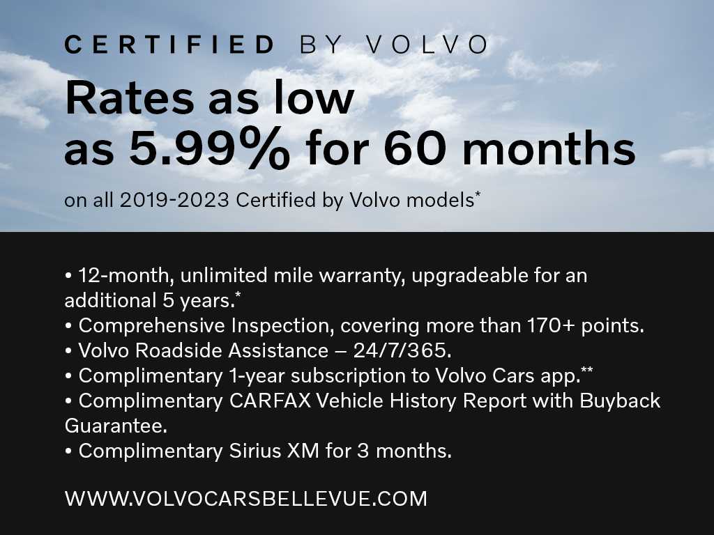 Certified 2022 Volvo XC40 Plus with VIN YV4ED3URXN2690787 for sale in Bellevue, WA