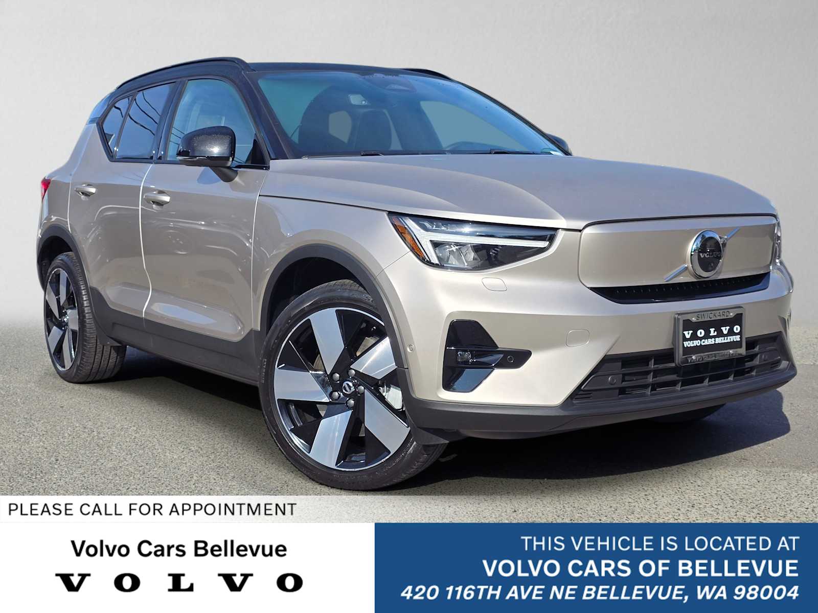Certified 2023 Volvo XC40 Plus with VIN YV4ED3UW1P2065106 for sale in Bellevue, WA