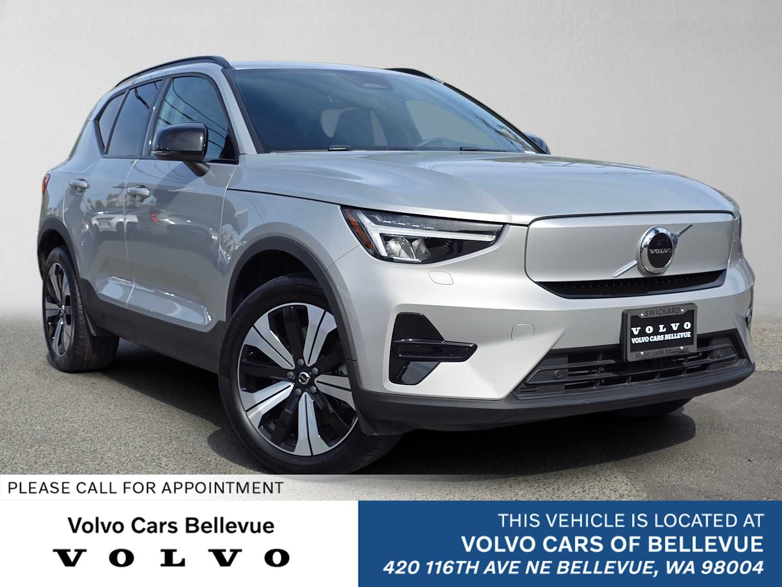 Certified 2023 Volvo XC40 Core with VIN YV4ED3UK9P2058983 for sale in Bellevue, WA