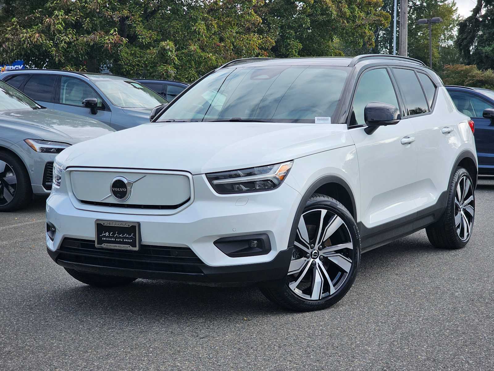 Certified 2021 Volvo XC40 Recharge with VIN YV4ED3URXM2616364 for sale in Bellevue, WA