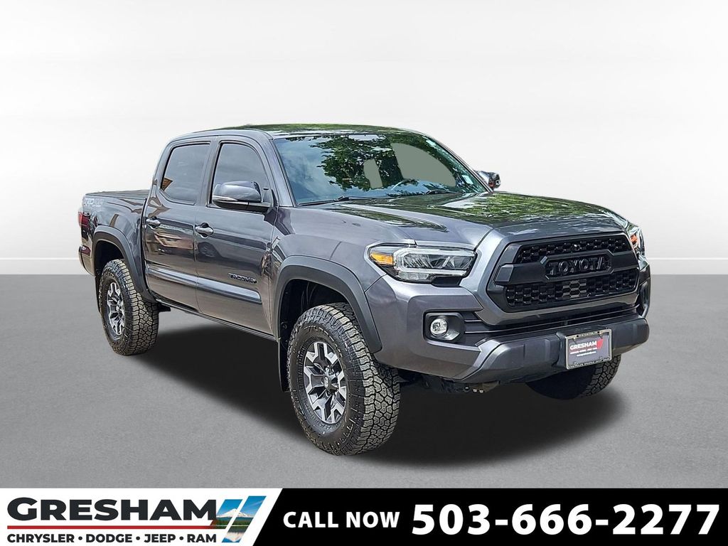 Magnetic Gray Metallic 2021 Toyota Tacoma Pickup Truck Four-Wheel Drive 6-Speed Automatic