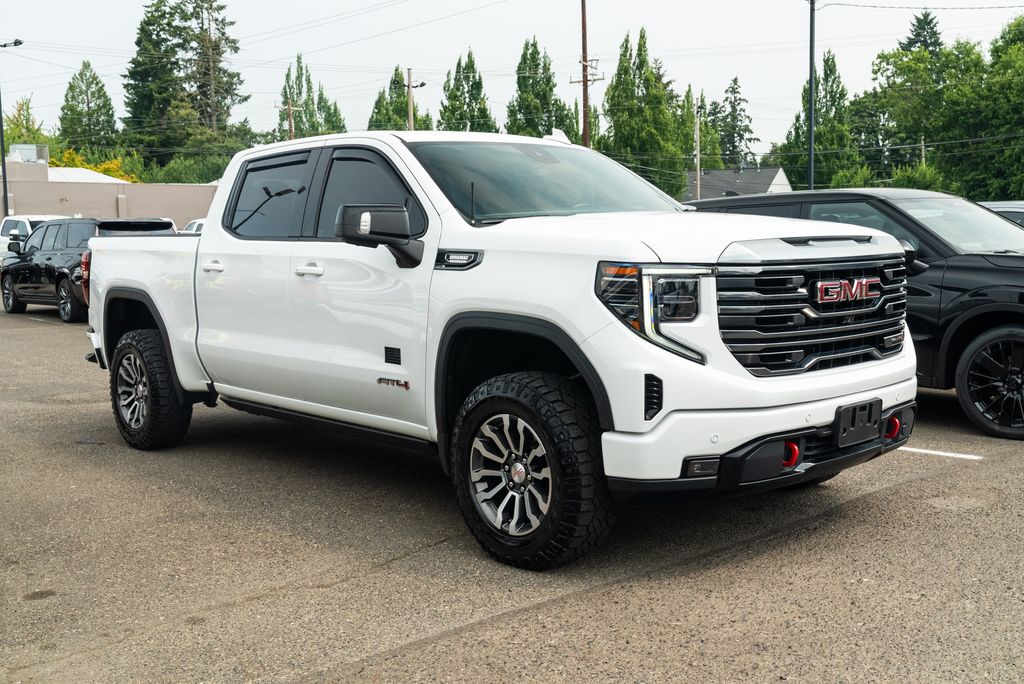 Summit White 2022 GMC Sierra 1500 Pickup Truck Four-Wheel Drive Automatic