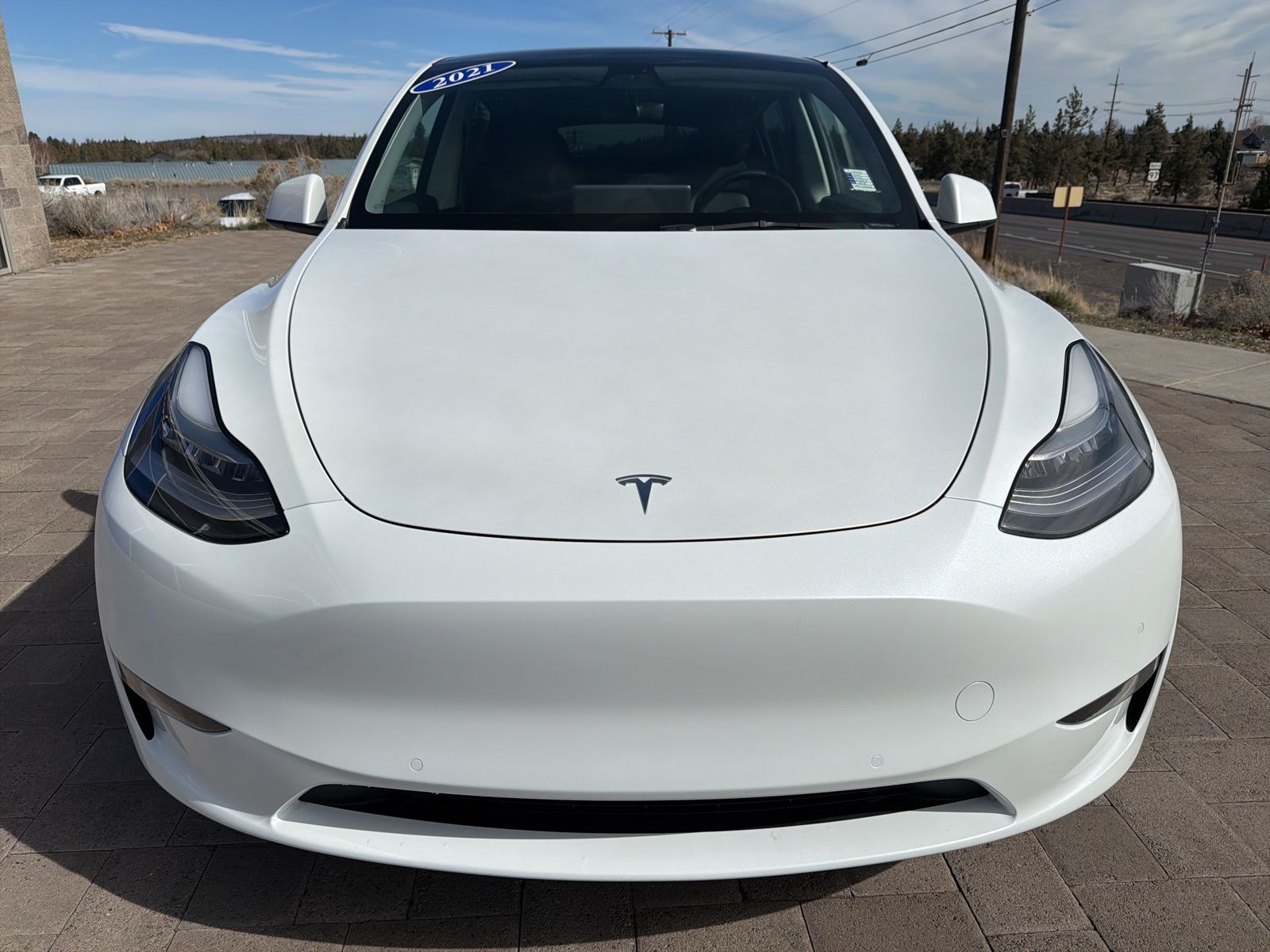 Used 2021 Tesla Model Y Standard Range with VIN 5YJYGDED2MF133223 for sale in Bend, OR