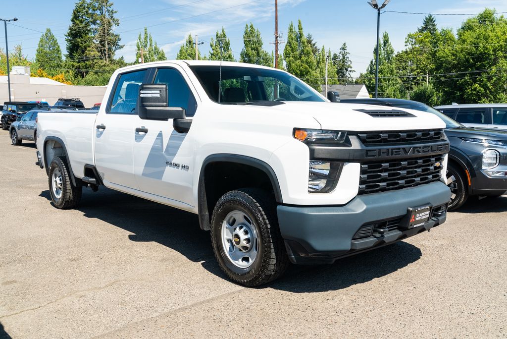 Summit White 2020 Chevrolet Silverado 2500HD Pickup Truck 4X2 Automatic