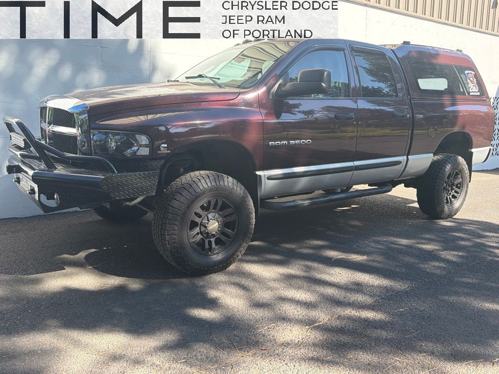 2004 Dodge RAM 3500 Rojo (Deep Molten Red Pearl) Camioneta Todo terreno 4 velocidades Automática