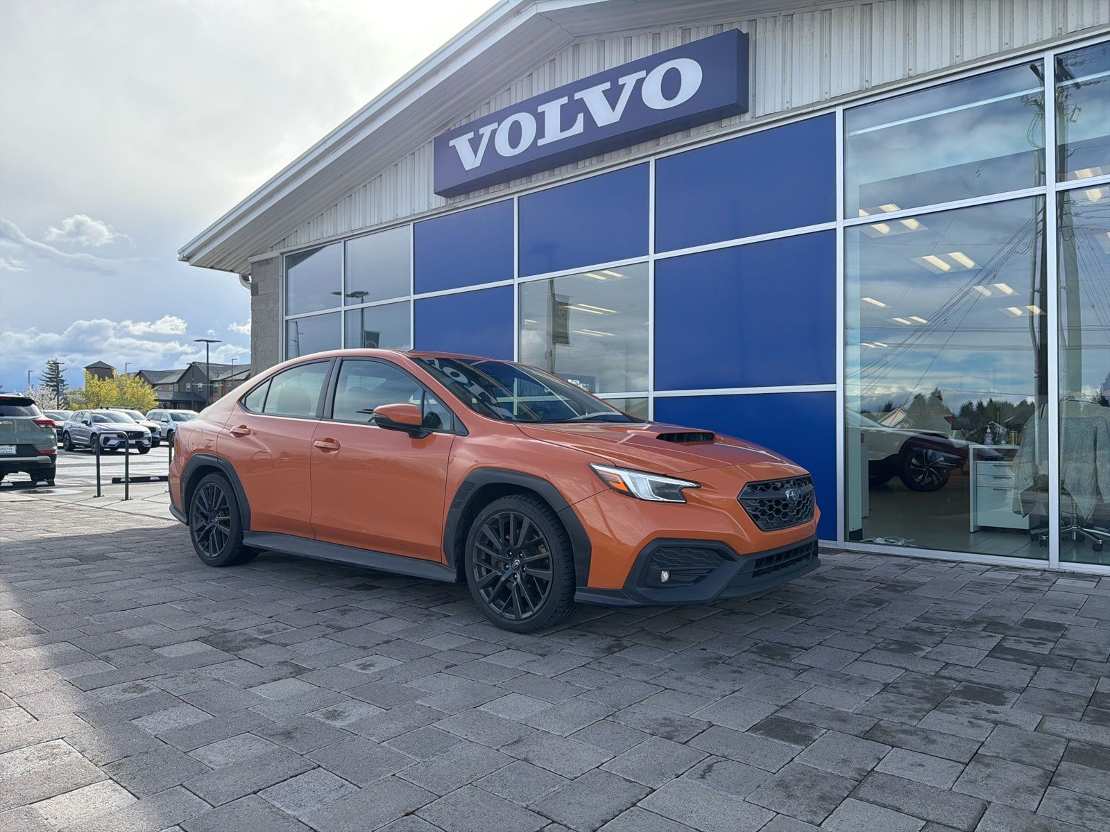 Solar Orange Pearl 2024 Subaru WRX Limited AWD Sedan All-Wheel Drive 6-Speed Manual