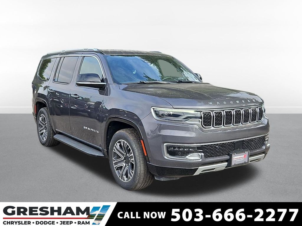 Baltic Gray Metallic Clearcoat 2024 Jeep Wagoneer SUV / Crossover Four-Wheel Drive 8-Speed Automatic