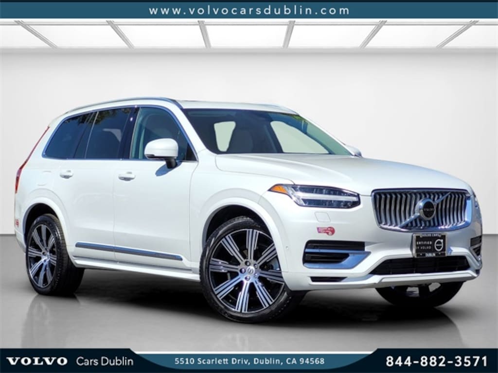 Certified 2024 Volvo XC90 Recharge Plug-In Hybrid T8 Plus Bright Theme 7 Passenger SUV