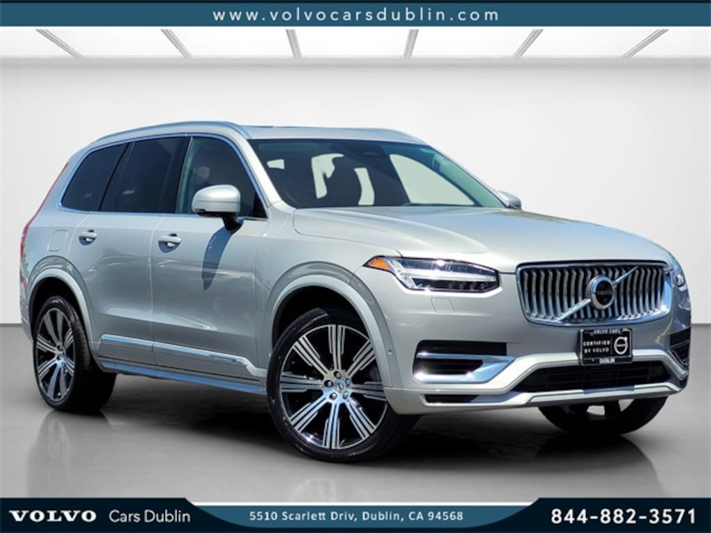 Certified 2023 Volvo XC90 Recharge Plug-In Hybrid T8 Plus Bright Theme 7 Passenger SUV