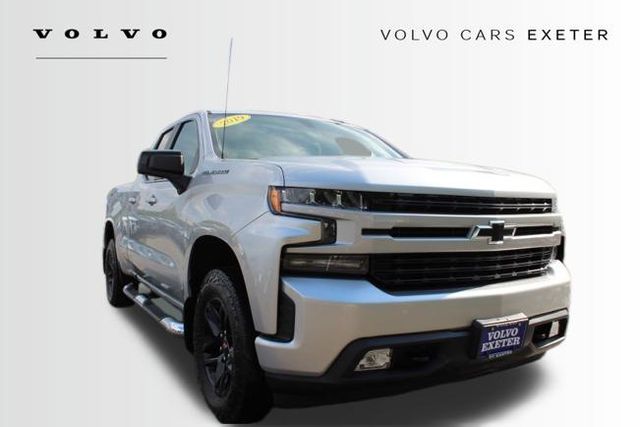 Silver Ice Metallic 2019 Chevrolet Silverado 1500 RST Double Cab 4WD Pickup Truck Four-Wheel Drive 8-Speed Automatic