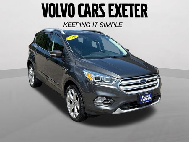 Used 2019 Ford Escape Titanium with VIN 1FMCU9J9XKUC37105 for sale in Exeter, NH