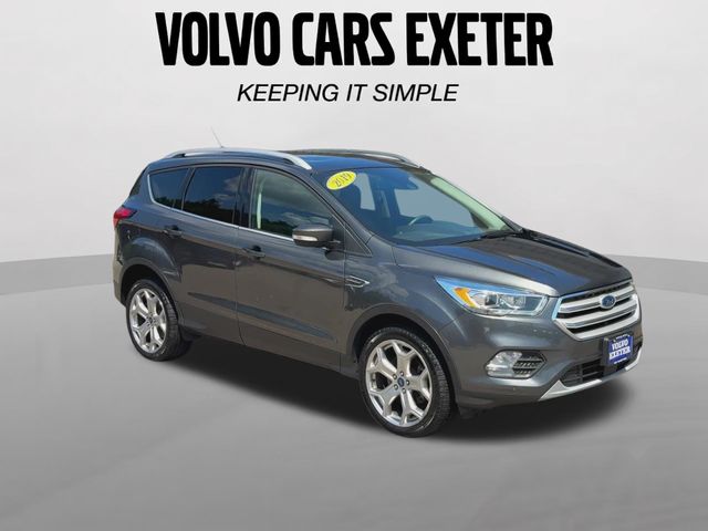 Used 2019 Ford Escape Titanium with VIN 1FMCU9J9XKUC37105 for sale in Exeter, NH
