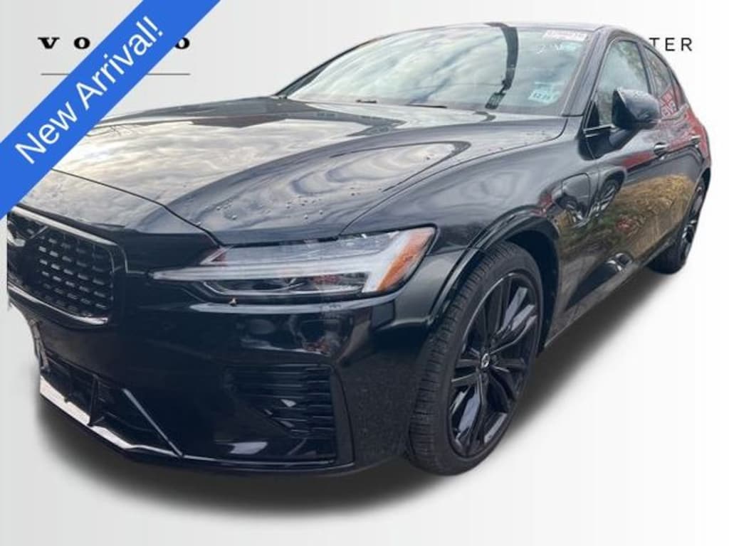 Certified 2025 Volvo S60 Plug-In Hybrid T8 Ultra Black Edition Sedan