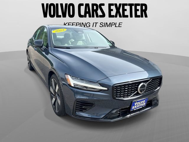 Denim Blue Metallic 2024 Volvo S60 Sedan All-Wheel Drive Automatic