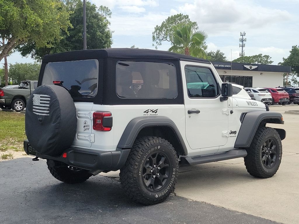 Used 2021 Jeep Wrangler Willys Sport Utility