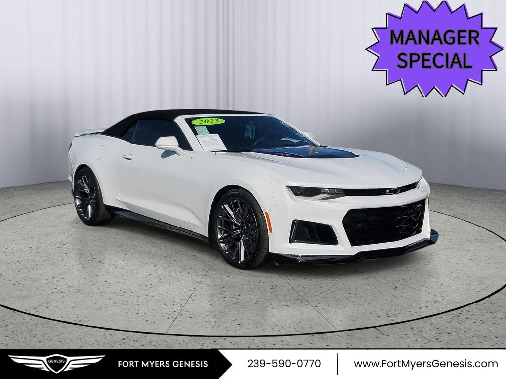 Used 2023 Chevrolet Camaro ZL1 Conv 1-Owner Convertible