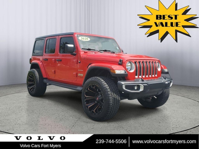2020 Jeep Wrangler Sahara Unlimited Lifted SUV