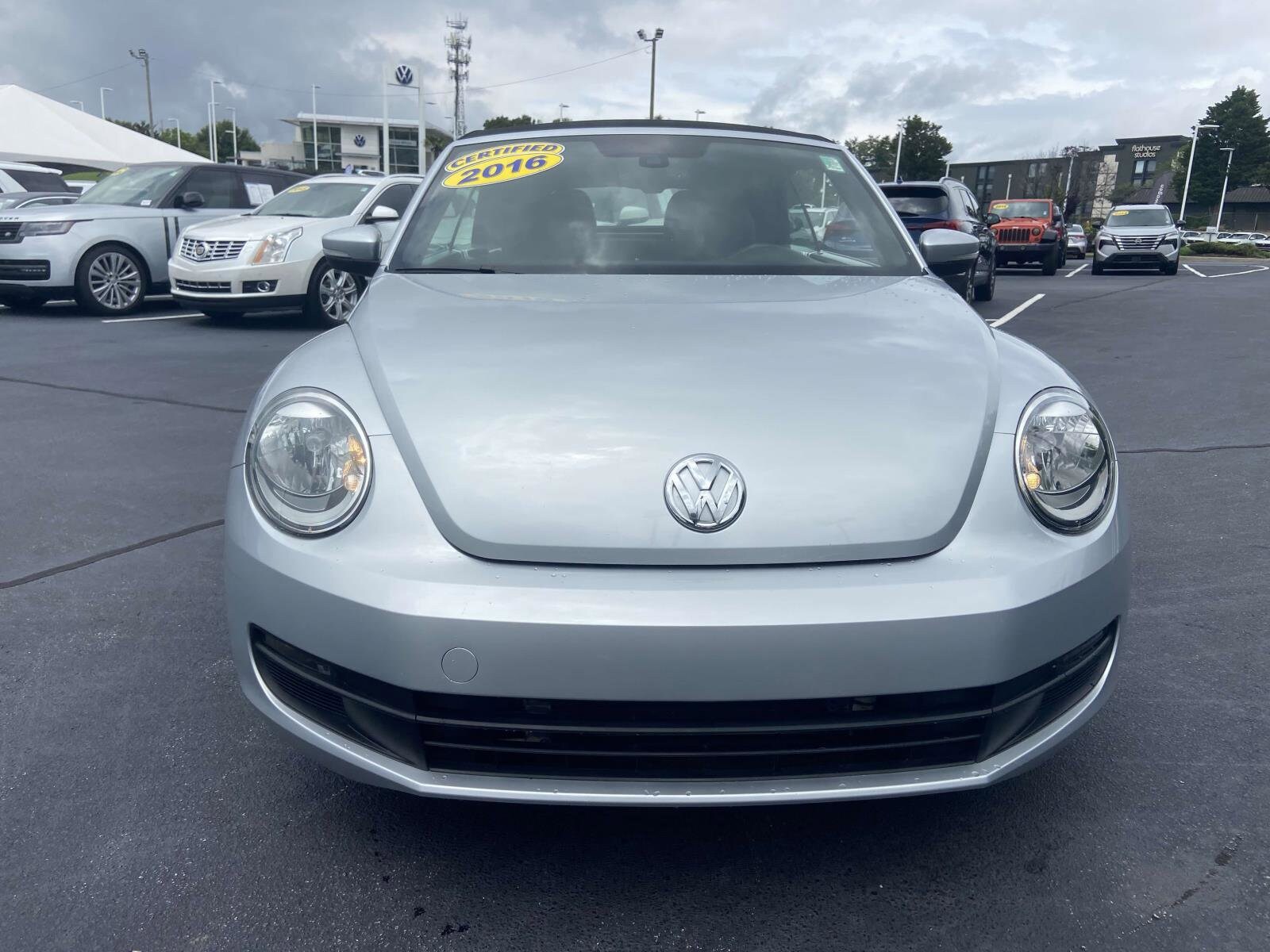 Used 2016 Volkswagen Beetle SEL with VIN 3VW507AT8GM802291 for sale in Greenville, SC