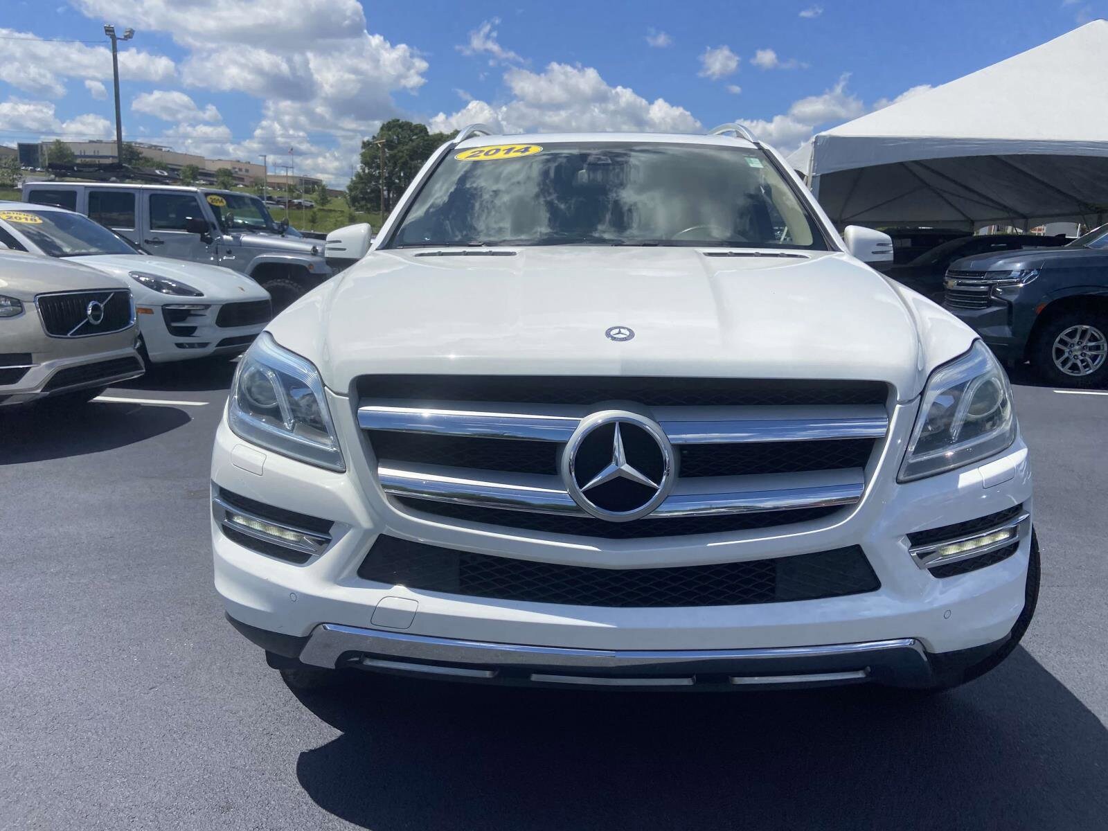 Used 2014 Mercedes-Benz GL-Class GL450 with VIN 4JGDF7CE5EA325790 for sale in Greenville, SC