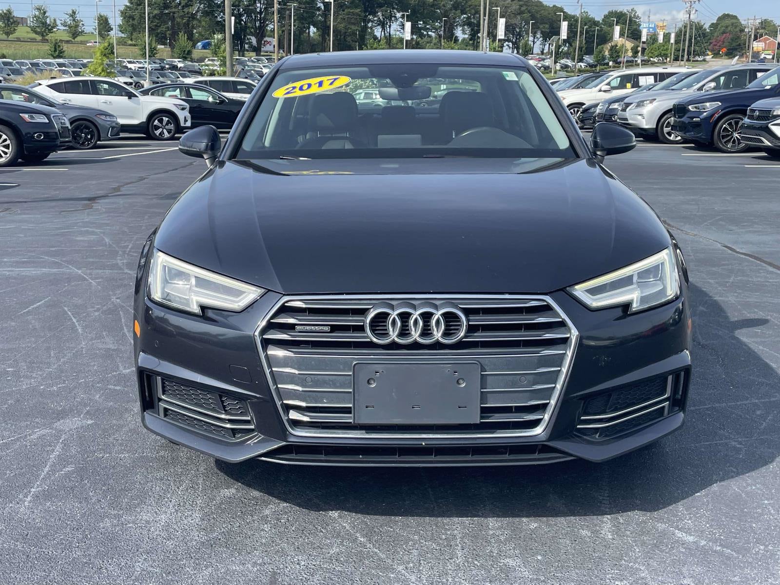 Used 2017 Audi A4 Premium Plus with VIN WAUENAF49HN027815 for sale in Greenville, SC