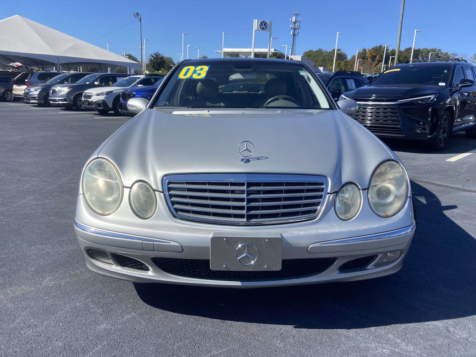Used 2003 Mercedes-Benz E-Class E500 with VIN WDBUF70J93A115551 for sale in Greenville, SC