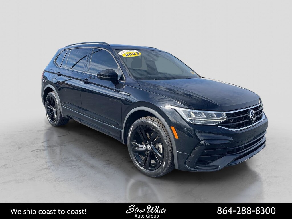Used 2023 Volkswagen Tiguan 2.0T SE R-Line Black SUV