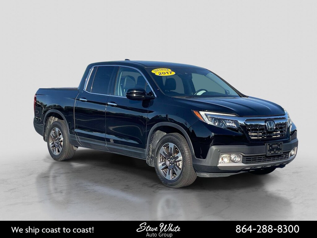 Used 2017 Honda Ridgeline RTL-E AWD Truck Crew Cab
