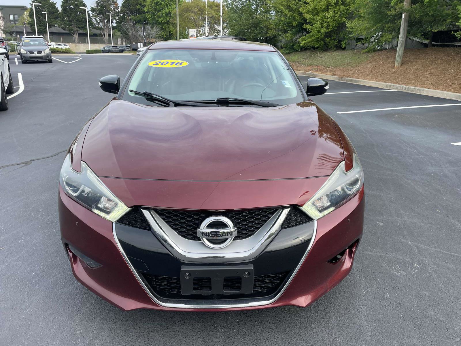 Used 2016 Nissan Maxima SR with VIN 1N4AA6AP8GC378355 for sale in Greenville, SC