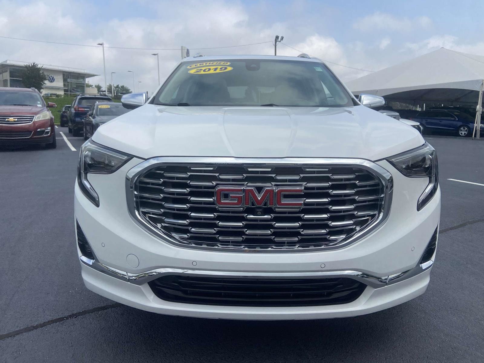 Used 2020 GMC Terrain Denali with VIN 3GKALXEX2LL193399 for sale in Greenville, SC