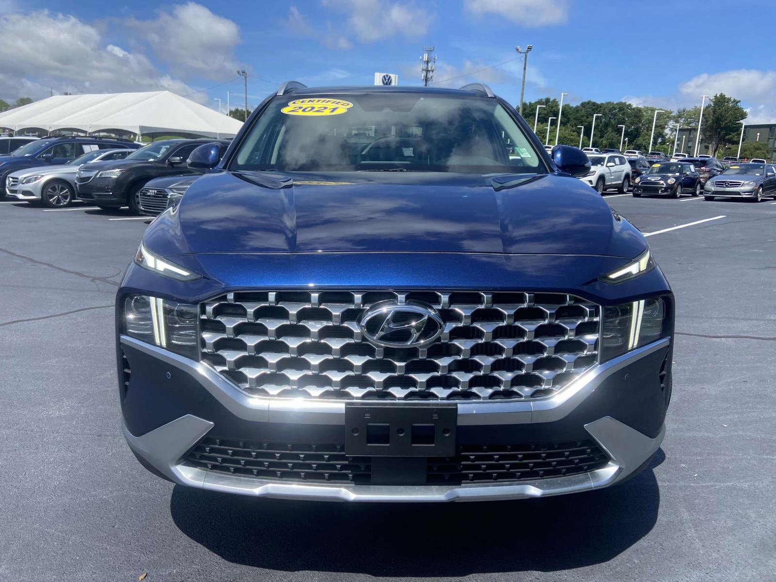 Used 2021 Hyundai Santa Fe Limited with VIN 5NMS4DAL0MH350280 for sale in Greenville, SC