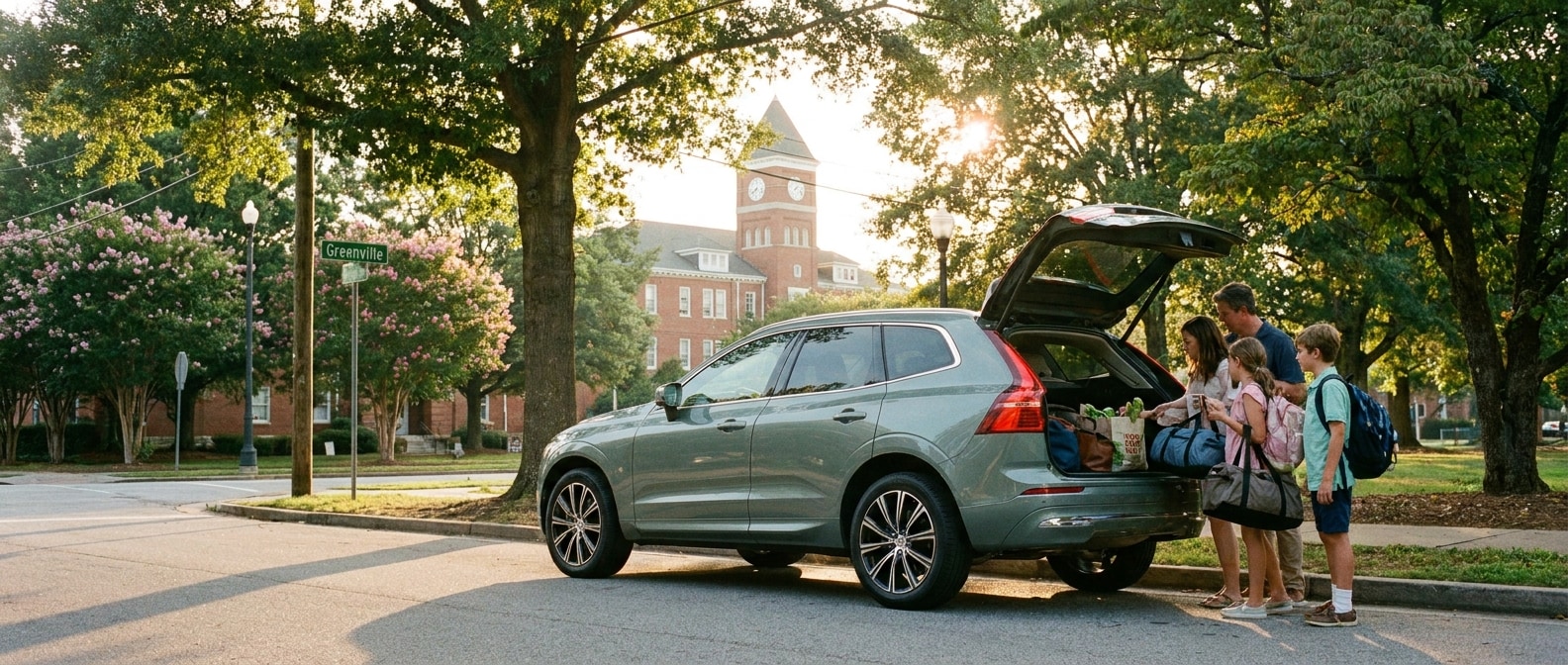 Certified pre-owned Volvo XC60 in Greenville SC late summer