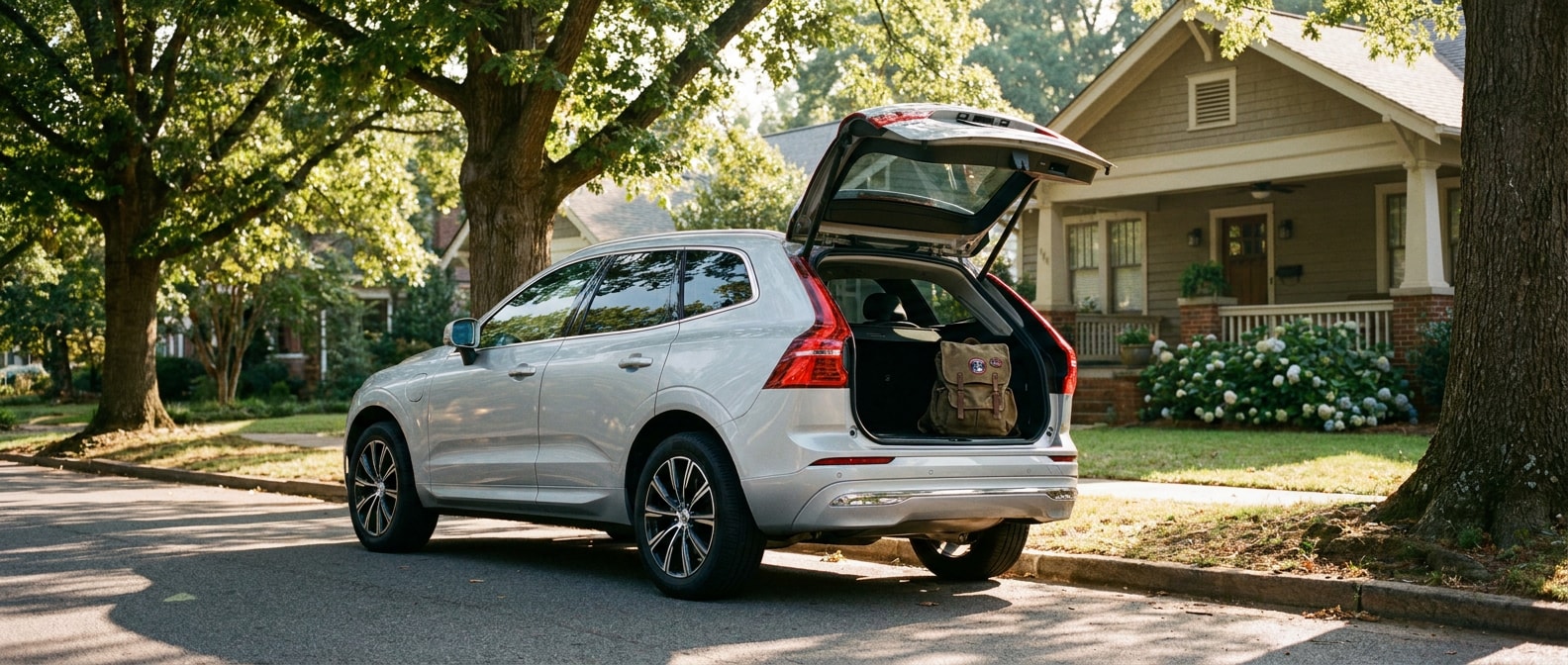2026 Volvo XC60 ready for the back-to-school morning run in Greenville, SC