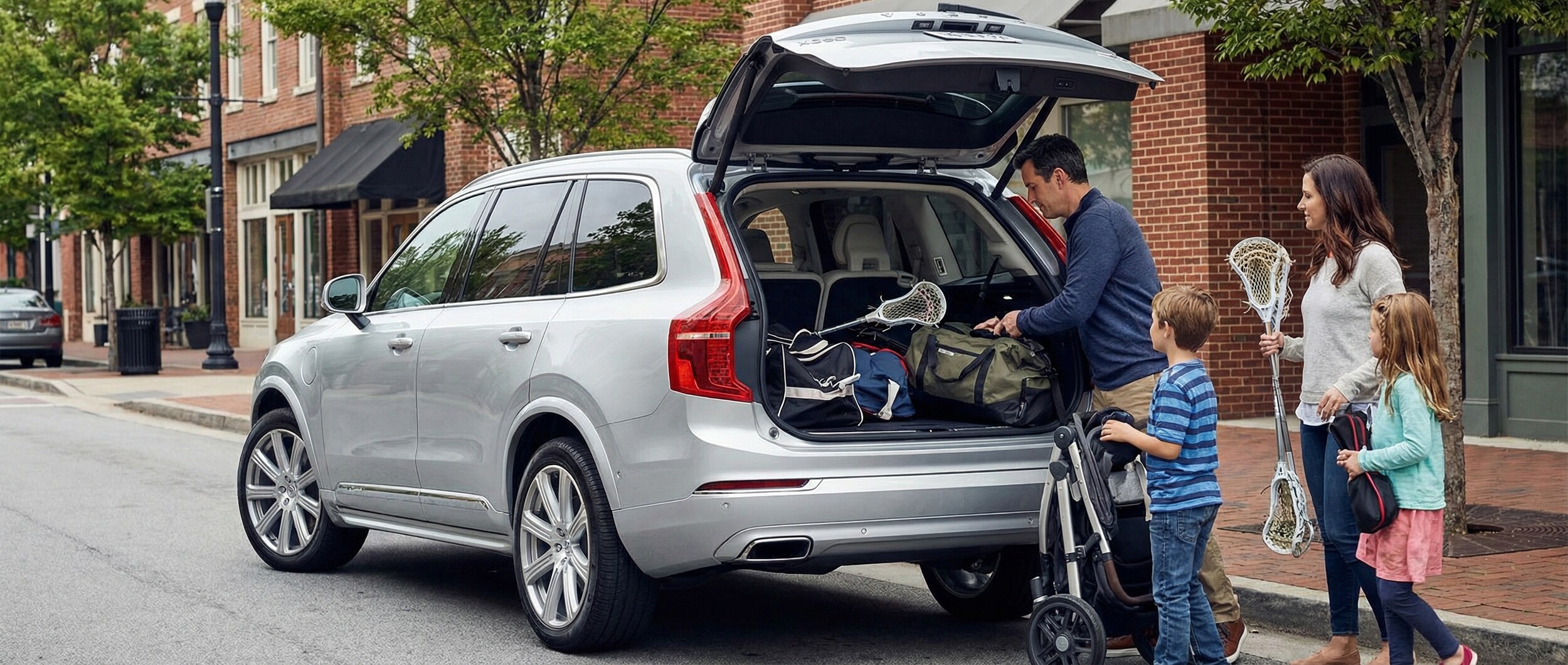 Volvo XC90 Recharge plug-in hybrid family SUV Greenville SC