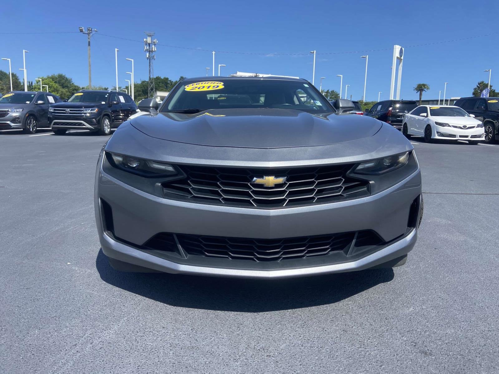 Used 2019 Chevrolet Camaro 1LT with VIN 1G1FB1RS3K0159038 for sale in Greenville, SC