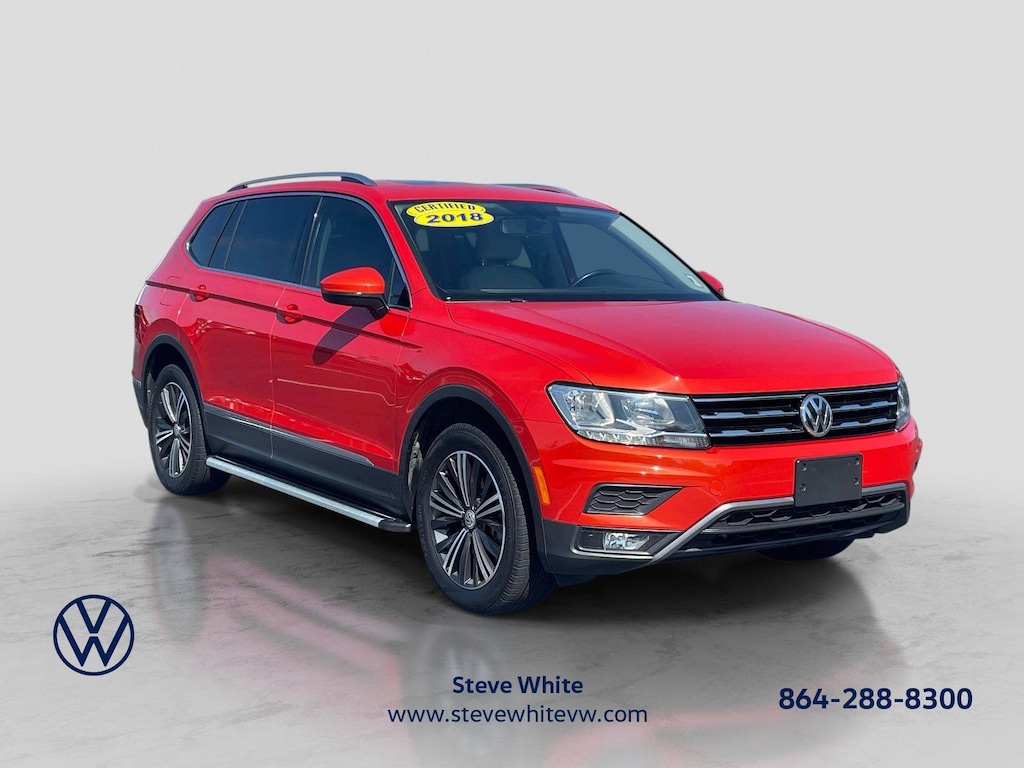 Used 2018 Volkswagen Tiguan 2.0T SEL 4MOTION SUV