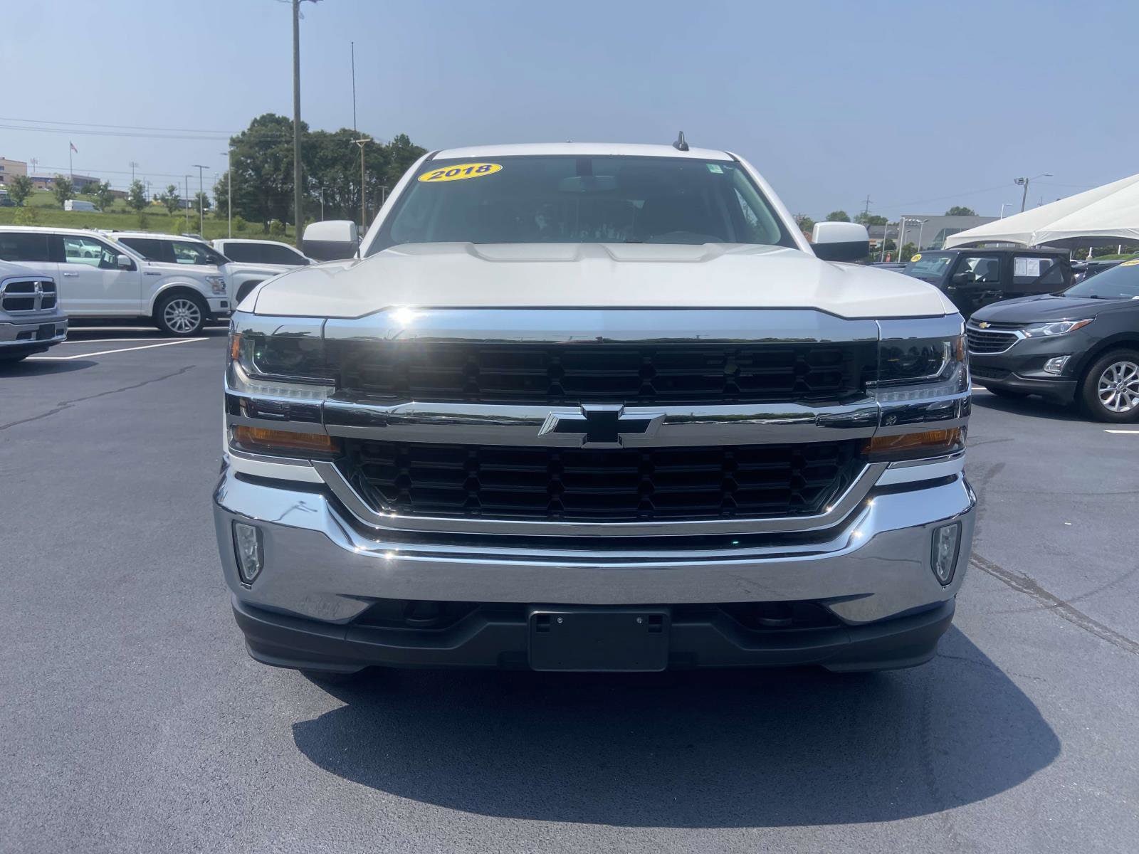 Used 2018 Chevrolet Silverado 1500 LT with VIN 3GCUKREC6JG589295 for sale in Greenville, SC