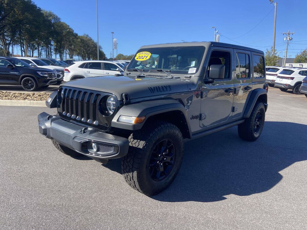 Used 2021 Jeep Wrangler Unlimited Sport SUV