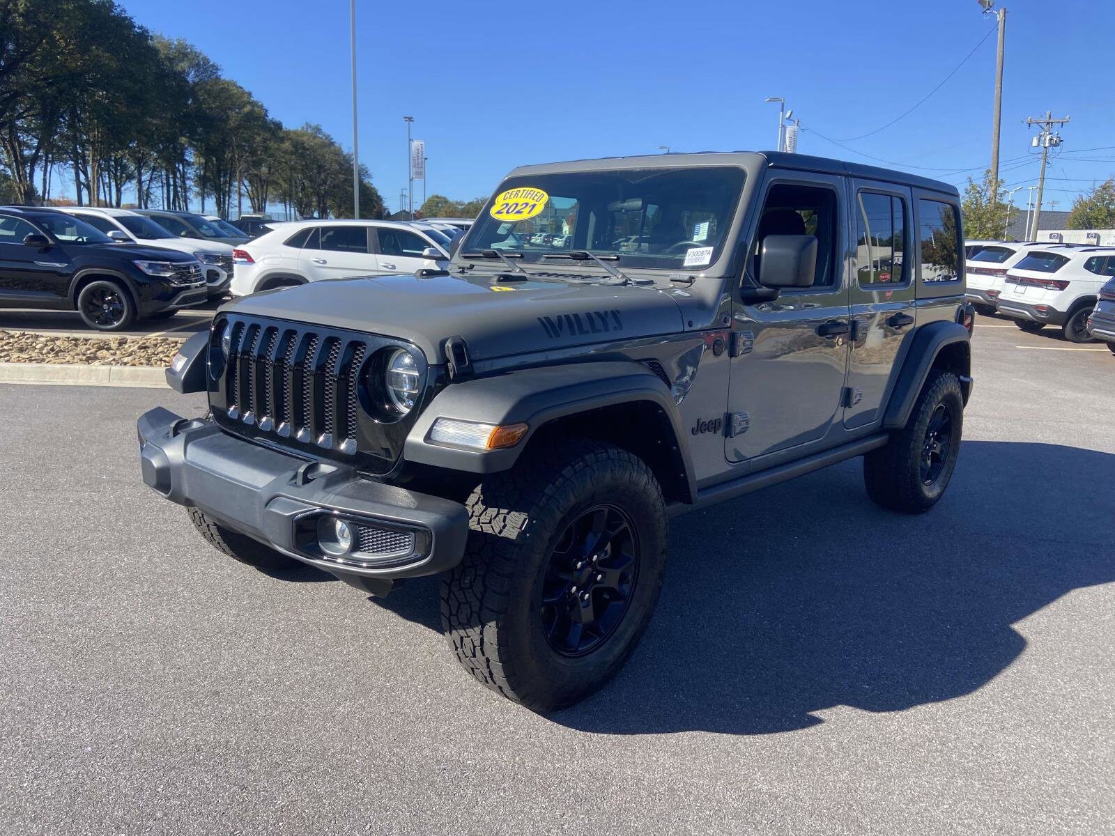 2021 Jeep Wrangler Unlimited Willys photo 3