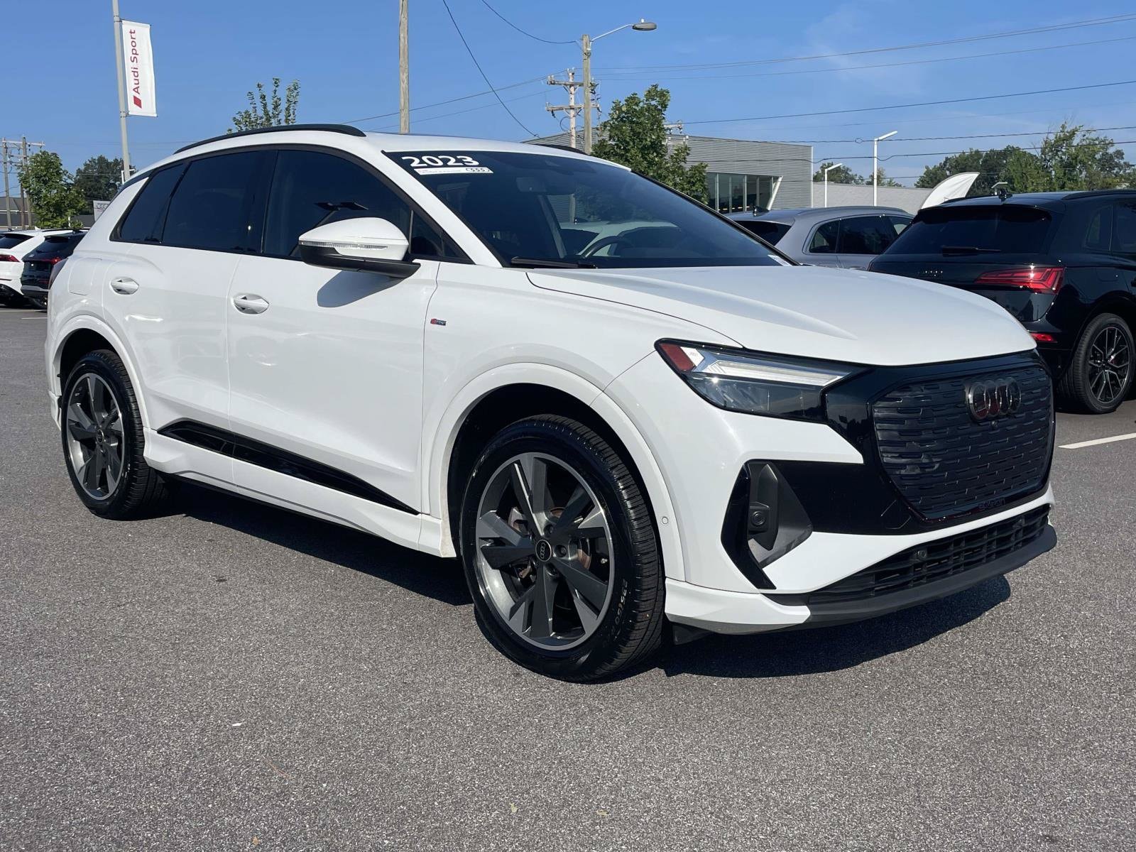 Used 2023 Audi Q4 e-tron Premium Plus with VIN WA1L2BFZXPP048903 for sale in Greenville, SC