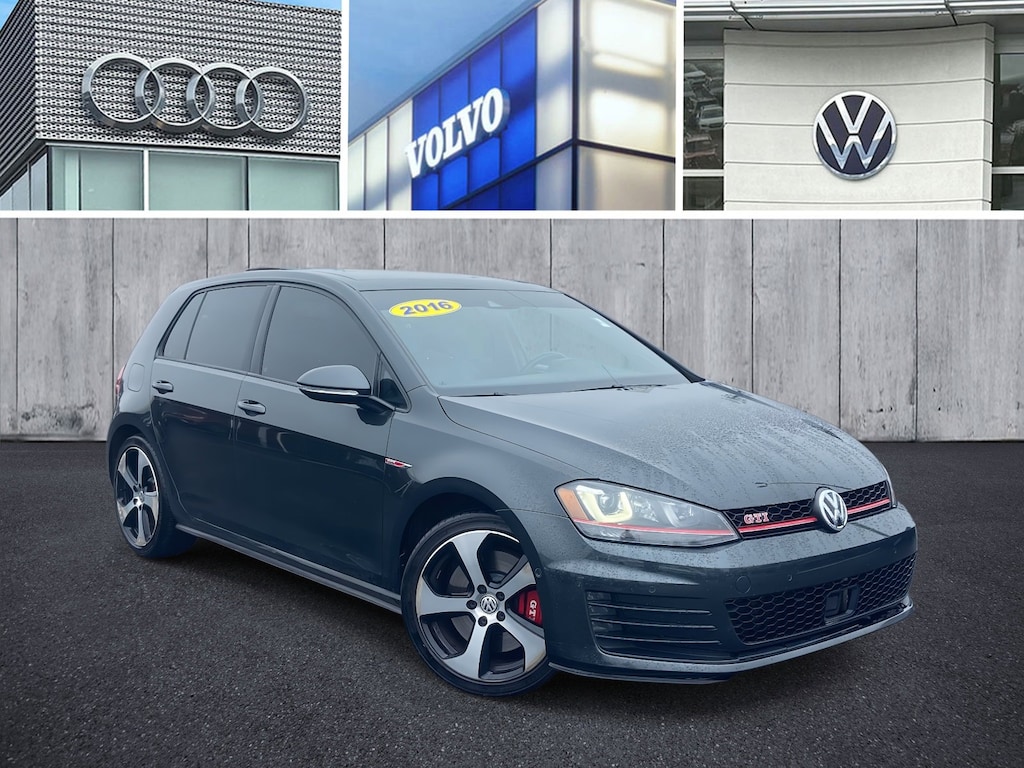 Used 2016 Volkswagen Golf GTI Autobahn w/Performance Package 4-Door Hatchback