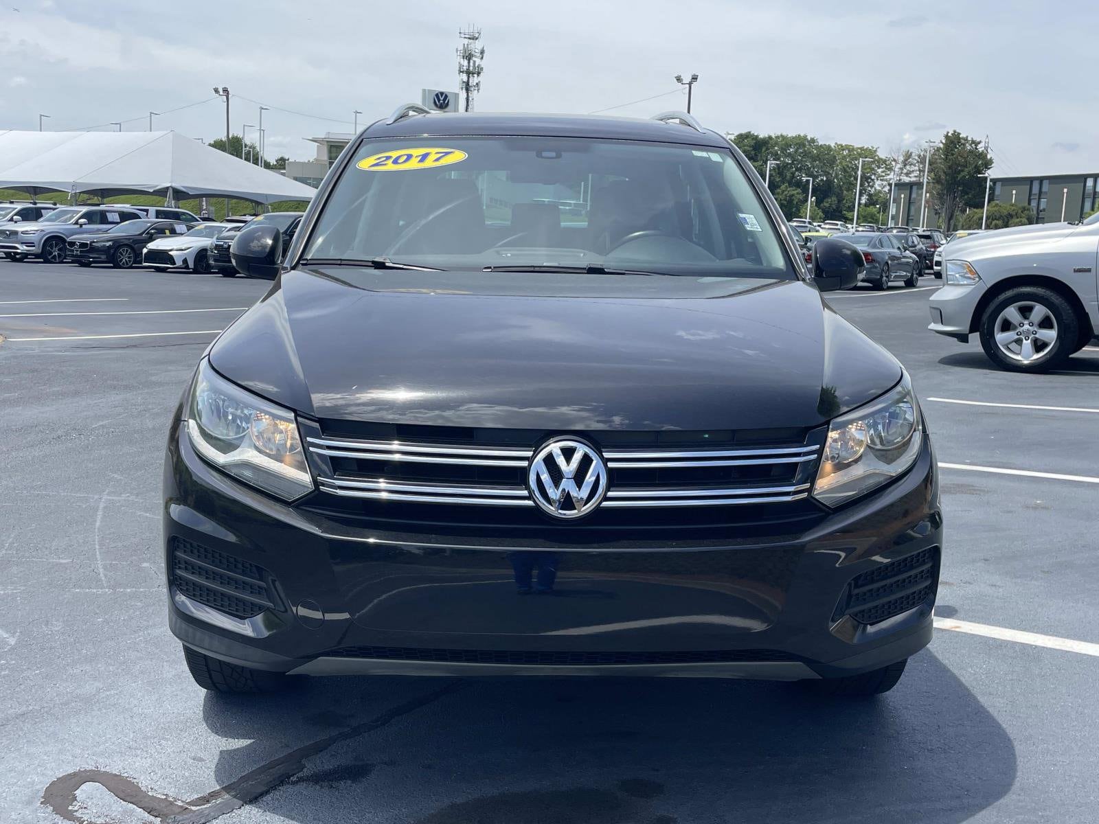 Used 2017 Volkswagen Tiguan Wolfsburg Edition with VIN WVGRV7AX9HK001267 for sale in Greenville, SC